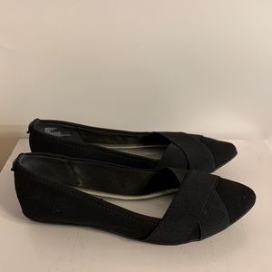 Anne Klein Oalise 2 Black Slip On Flats